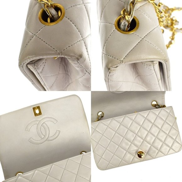 Authenticity Guarantee CHANEL CC Full Flap Matelasse 23 Chain Shoulder Bag Leath - Picture 8 of 11